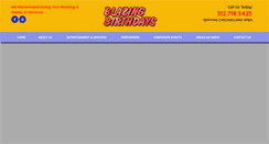 Desktop Screenshot of blazingbirthdays.com